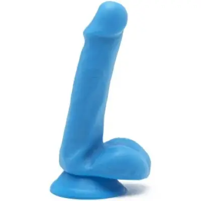 Get Real Happy Dicks Dildo 12 Cm Balls Blue
