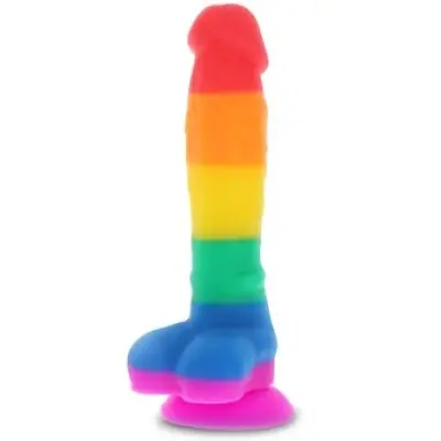 ToyJoy Rainbow Lover Dildo 18 cm RAINBOW