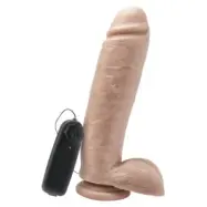 Get Real Dildo 25,5 Cm With Balls Vibrator Skin