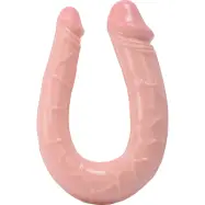 Toyz4Lovers: Real Rapture, U-Shaped Double Dildo