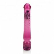 Turbo Glider Dildo Vibrator - Rose