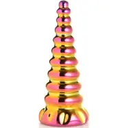 Twilight Rainbow Glass Dildo 16 cm