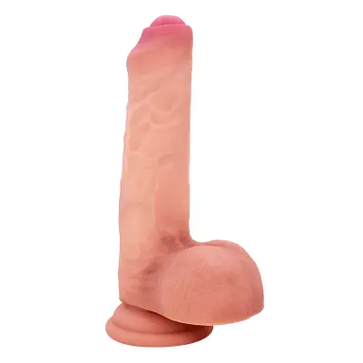 Ultra-Realistic Uncut Silicone Dildo 18 cm