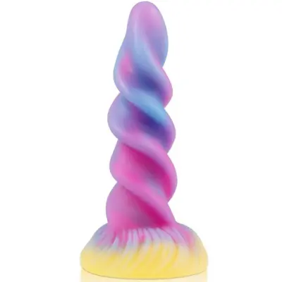 Unicorn Spiral Luminescent Dildo 21,5 cm