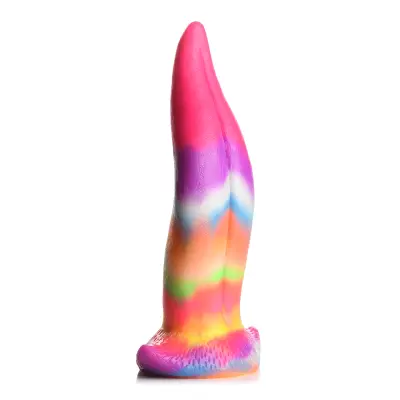 Creature Cocks Unicorn Tongue Glow in the Dark Silicone Dildo
