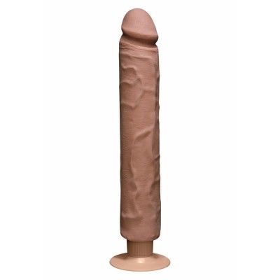 UR3 COCK VIBR 12'' NO BALLS BROWN