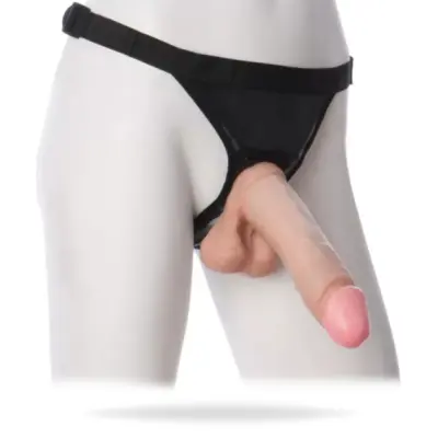 Vac-U-Lock Realistic Cock with Ultra Harness (Välj:: 8 Inch)