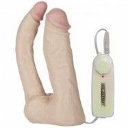 Vac-U-Lock Vibro Double Penetrator Dildo