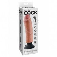 VIBRATING COCK FLESH 8 INCH