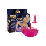 VIBRATING LOVE CHAIR- Sexmöbel med dildo vibrator