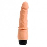 VINYL P-SHAPE VIBRATOR - DILDO