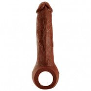 Vixen Creations Ride-On Penis Sleeve 22 cm - Brun