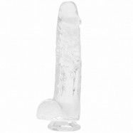 Willie City Classic Realistisk Klar Dildo 24,5 cm - Clear