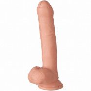 Willie City Classic Uncut Realistisk Dildo 22 cm - Nude