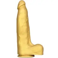 XXL Silicone Dildo Gold 33 cm