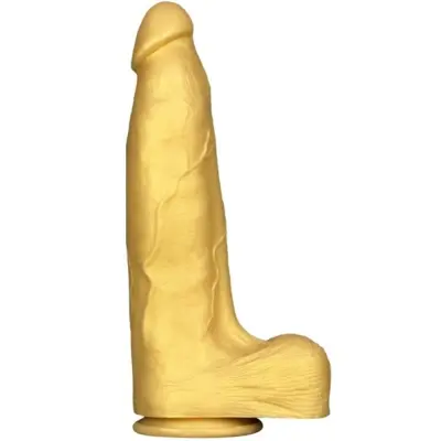 XXL Silicone Dildo Gold 33 cm