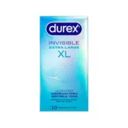 DUREX - INVISIBLE CONDOMS XL 10 UNITS