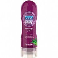 Durex Play Massage 2-in-1: Aloe Vera, Glidmedel/Gel, 200 ml