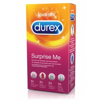 DUREX SURPRISE ME 6 X 12 PCS