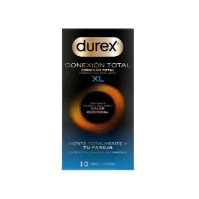 DUREX - TOTAL CONNECTION XL ULTRA FINE PLUS LATEX FREE 10 UNITS