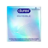 Durex Ultra Thin Invisible Condoms 3 Units