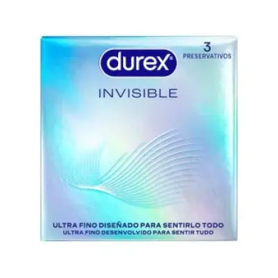Durex Ultra Thin Invisible Condoms 3 Units