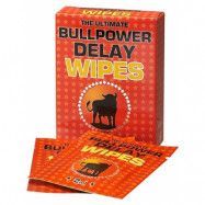 Cobeco: The Ultimate Bullpower, Delay Wipes, 6x2 ml