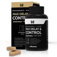 Max Delay & Control - Maximal Prestanda - Kosttillskott för män - 60 Tabletter