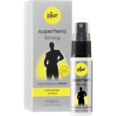 Pjur Superhero: Strong Performance Spray, 20 ml