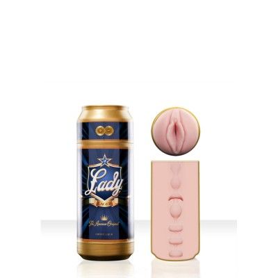 FLESHLIGHT SEX IN A CAN LADY LAGER - Vagina i en ölburk
