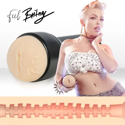 Kiiroo Feel Amber Stroker - Fleshlight Keon Vaginal Masturbator Sleeve - Britney Amber