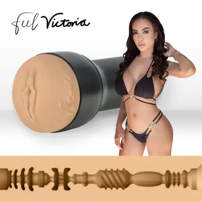 Kiiroo Feel Victoria Stroker - Fleshlight Keon Vaginal Masturbator Sleeve - Victoria June