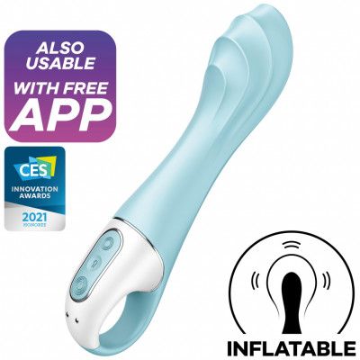 Air Pump Vibrator 5+ Blue