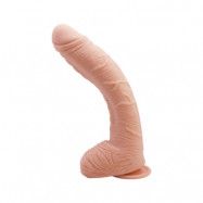 Alex Curved Dildo with Testicles