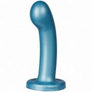 baseks Shiny Light Blue G-Punktsdildo 13,9 cm - Blue