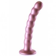 Beaded Silicone G-Spot Dildo 16,5 cm