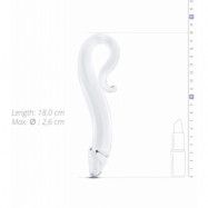 Bended Glass Dildo With Handle