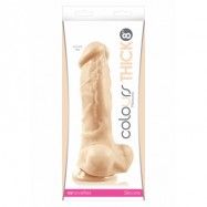 COLOURS PLEASURES - THICK 8" DILDO