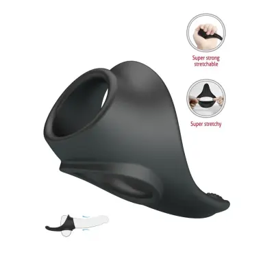 CrazyBull Zadok Silicone Cock& Testicles Ring