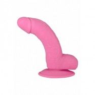 DIX DONG W SUCTION CUP 5" PINK - ROSA DILDO 14cm