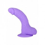 DIX DONG W SUCTION CUP 6" PURPLE Dildo