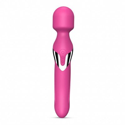 Dual Orgasms Stimulator Double Motors Pink