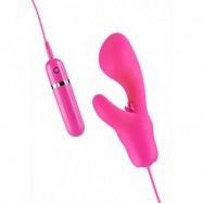 DUO VENUS TRAP VIBRATOR PINK