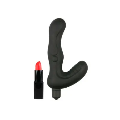 Easytoys Black Silicone Perineum Tickler