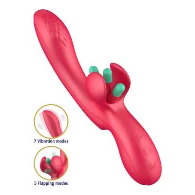 Erospace G-spot Vibrator With Moving Tongue
