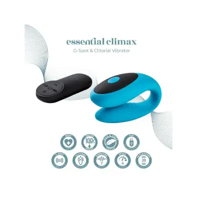G-spot& Clitorial Vibrator Blue