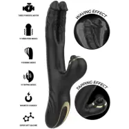 Ibiza Two Dragons Double Vibrator Black