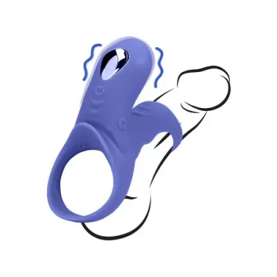 Loveline Vibrating Cockring with Clit stimulation