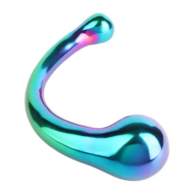Mr Steel: The Curvy G-spot Double Ended Rainbow