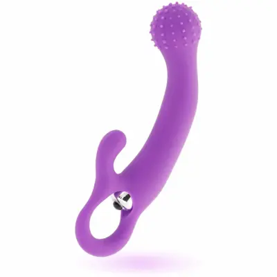 Naila - Klitoris & G-spot Vibrator i silikon - Lila